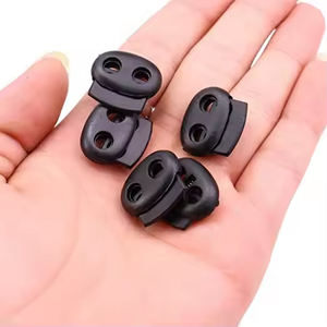 विभिन्न कपड़ों और बैकपैक्स के लिए डबल-होल धातु रस्सी समायोजन बकल - Product Image 5