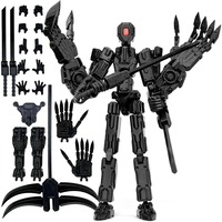 Figuras de Acción Coleccionables de Plástico T13 Boss, Juguetes al por Mayor, Figuras de Acción de Robot de Plástico Impresas en 3D de Primera Calidad, Juguetes para Niños