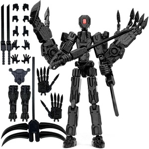 Figuras de Acción Coleccionables de Plástico T13 Boss, <span class=keywords><strong>Juguetes</strong></span> al por Mayor, Figuras de Acción de Robot de Plástico Impresas en 3D de Primera Calidad, <span class=keywords><strong>Juguetes</strong></span> para Niños - Product Image 2