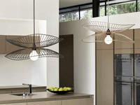 Lustre suspendu décoratif réglable en hauteur E26 E27, design de luxe en fer noir, éclairage de hall, vente en gros à prix abordable