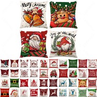 Housse de coussin de canapé personnalisée, housse de coussin décorative pour la maison, housse de coussin de Noël, housse de coussin de Noël pour les fêtes
