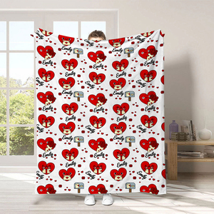 Manta <span class=keywords><strong>de</strong></span> Felpa Suave con Diseño <span class=keywords><strong>de</strong></span> Jesús para el Día <span class=keywords><strong>de</strong></span> San Valentín 2026, Manta para Siesta, Manta para Sofá, Manta <span class=keywords><strong>de</strong></span> Cartón 20251210 - Product Image 6