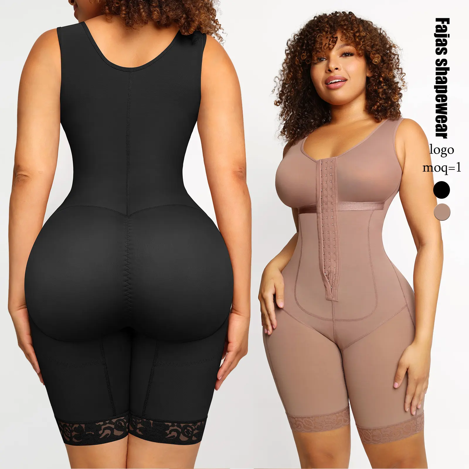 Atacado Personalizado Fajas Colombianas Pós Cirurgia Shapewear Full Body Shaper fajas para mujer Fajas Tummy Control Shapewear