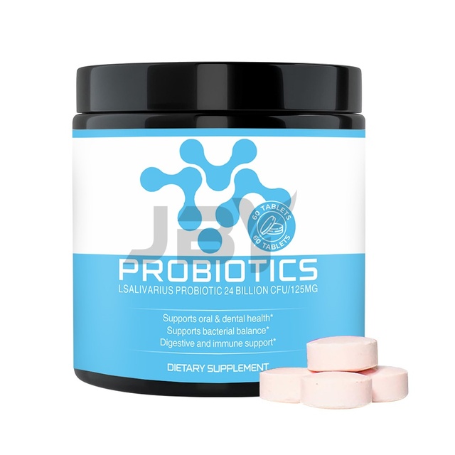 JBY OEM ODM the Probiotic Enzyme Chewing Tablets for Smoothing the Intestine and Defecation