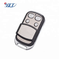 YET046 Télécommande sans fil métallique 2/4 boutons pour clonage RF face à face, pour portes automatiques et ouvre-portes industriels