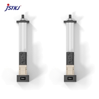 Cilindros Eléctricos JST S3 Personalizados, Capacidad de Carga 5KN, Servomotor XinJe 200W 3000rpm, Carrera 50mm, IP65, Tornillo de Avance de 5mm, Planetario