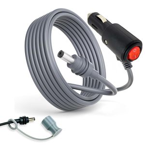 Câble d'alimentation CC Mingyue en gros de 2 m pour Starlink Mini, directement vers l'allume-cigare, avec interrupteur marche/arrêt pour Starlink Mini - Product Image 1