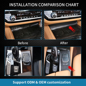 Venta Directa de Fábrica China para <span class=keywords><strong>BMW</strong></span> Serie 5, Piezas de Fibra de Carbono para la Consola Central del Automóvil, 2018-2020, <span class=keywords><strong>BMW</strong></span> G30, Acabado Interior - Product Image 5