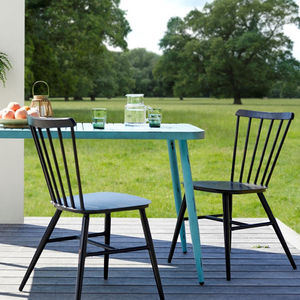 Prezzo di fabbrica all'ingrosso Hotel Winehouse Diner imposta sedie da pranzo impilabili per ristoranti in metallo - Product Image 6