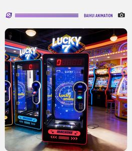 Equipo de Juego Arcade Comercial a Gran Escala, Máquina de Tijeras de Diez Segundos, Dispensadores de Regalos de Dinero en Efectivo y Monedas - Product Image 3