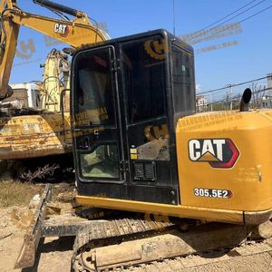 Excavatrice d'occasion en bon état CaterPillar Cat 305.5E2 Mini-excavatrice sur chenilles Cat 306E 307.5 308E 312D à vendre à bas prix - Product Image 1
