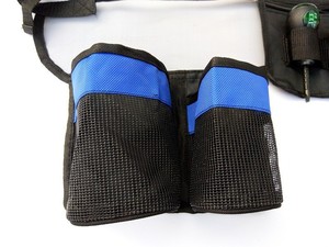 Grembiule per la pulizia professionale con 5 tasche pieghevole resistente all'acqua <span class=keywords><strong>in</strong></span> tela regolabile cintura <span class=keywords><strong>in</strong></span> vita fornitore di forniture per le pulizie - Product Image 2