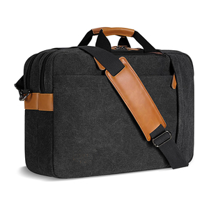 Sac à bandoulière pour <span class=keywords><strong>ordinateur</strong></span> résistant à l'eau 3 en 1 Porte-documents convertibles pour <span class=keywords><strong>ordinateur</strong></span> portable Housse rembourrée pour <span class=keywords><strong>ordinateur</strong></span> portable - Product Image 1