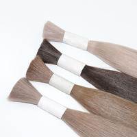 Meilleure Qualité Cheveux Humains Vierges Bruts en Gros Fournisseur d'Usine Extensions Russes Remy à Cuticules Alignées Extensions de Cheveux Naturels Cabello