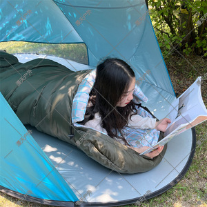 Saco de Dormir Tipo Sobre para Exteriores Mydays, Saco de Dormir Cálido de Poliéster para Adultos, para Acampar y Viajar - Product Image 2