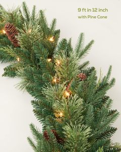 Factory <b>Christmas</b> Red Fruit Vine Eco-Friendly Luxury LED 180cm/2.7m Pre-Lit <b>Garland</b> <b>Christmas</b> Decorations - Product Image 3