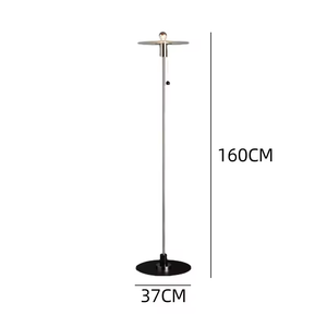 New Arrival Nordic Simple Design Led Metal Floor <b>Lamp</b> Modern Industrial Glass <b>Lamp</b> <b>Bedroom</b> Living Room Hotel Floor <b>Lamp</b> - Product Image 6