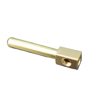 Electrical 4.0mm round hollow brass plug pin for 16A