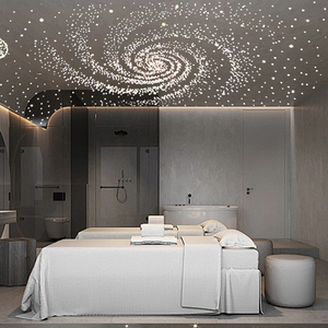 Petite taille ciel <span class=keywords><strong>étoilé</strong></span> LED fibre optique lumières plein étoiles <span class=keywords><strong>plafond</strong></span> pour la décoration intérieure salon chambre Home cinéma Bar Restaurant - Product Image 1