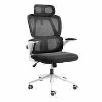 Chaises de conférence ergonomiques de vente chaude tissu de maille secrétaire respirant chaise de bureau réglable