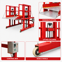 Plateforme élévatrice mobile pour conteneurs de 2 et 3 tonnes, plateforme de chargement et de déchargement, table élévatrice