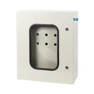 Saipwell Wandmontage Outdoor Waterdichte Ip66 Industriële Koolstofarme Stalen Mccb Box Stopcontact