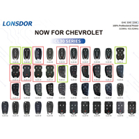 Llaves Inteligentes Universales Lonsdor 2026 para CHEVROLET Serie CL30, Compatibles con Lonsdor K518 PRO FCV/ K518 PRO y KW100