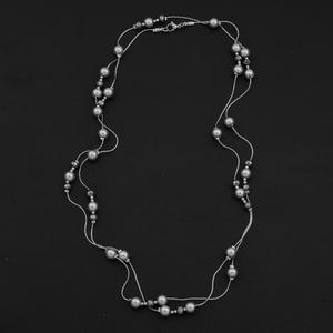 Hot Selling Simple <b>Titanium</b> Steel <b>Chain</b> Collarbone Necklace Silver Plated Popular Niche Design Women's Necklaces Fashion Jewelry - Product Image 2