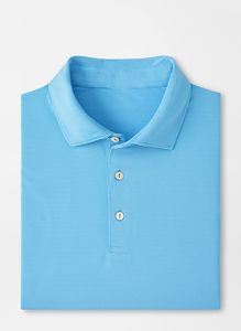 เสื้อกอล์ฟผู้ชายคุณภาพสูง ผ้าสแปนเด็กซ์/โพลีเอสเตอร์ ถักทอ ระบายอากาศได้ดี แขนสั้น ปักลายพิมพ์ตามสั่ง - Product Image 2