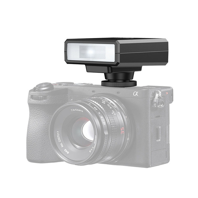 Ulanzi F12 Mini Camera Flash Speedlite GN12 6500K Standard Hot Shoe Mount for All Camera