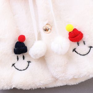 M103 autunno inverno lungo per ragazzi ragazze di 123 anni maglione di pelliccia dolce imitazione <span class=keywords><strong>mantello</strong></span> scialle spedizione all'ingrosso - Product Image 3