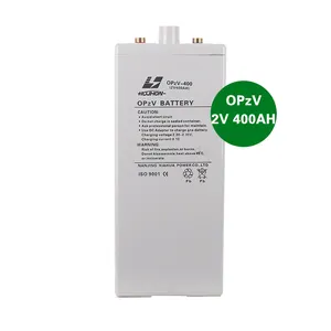 deep cycle opzv 2v 400ah 18 years battery manufacturing experience for lead acid battery