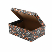 Caja de Embalaje de Cartón Corrugado Personalizada para Zapatos |   Caja de Cartón Plegable Resistente para Envío de Calzado (OEM/ODM) con MOQ Bajo