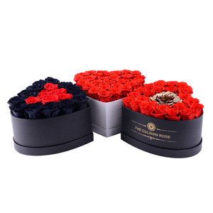 UKIQUEEN personnalisé Saint Valentin Nouvelles roses préservées à l'odeur magnifique dans une boîte - Product Image 1