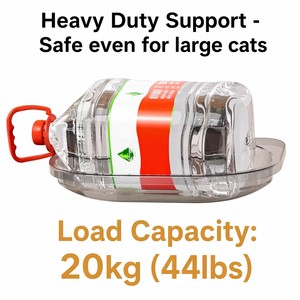 <span class=keywords><strong>Hamac</strong></span> flottant transparent moderne et écologique <span class=keywords><strong>pour</strong></span> <span class=keywords><strong>chat</strong></span>, à ventouses puissantes, vue panoramique, avec housse amovible - Product Image 3