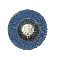 Disque à lamelles 115 mm en toile émeri plate, oxyde d'aluminium, pour meulage et polissage