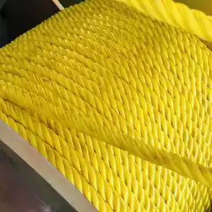 Gute Qualität Multi Strands Twisted Rope D Typ Kunststoff Baumwolle Pp Pe Mono filament Seil herstellungs maschine