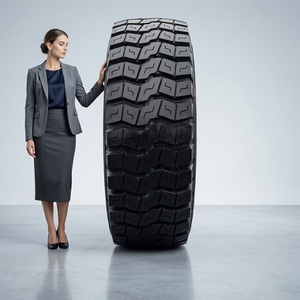 Pneu radial TBR ZC 385/65R22.5 295/80R22.5 315 80R22.5 12R20 1000-20 1200R24 pour camion lourd, pneus neufs de type tube - Product Image 1