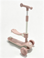 Trottinette 3-en-1 pour enfants, pliable, avec capote, certifiée CE, réglable, pour tout-petits, directement de l'usine
