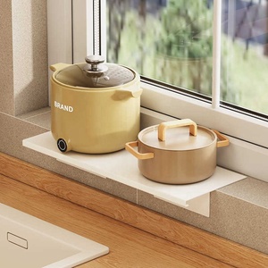 Étagère d'extension pour rebord <span class=keywords><strong>de</strong></span> <span class=keywords><strong>fenêtre</strong></span> <span class=keywords><strong>de</strong></span> cuisine, sans perçage, longue étagère <span class=keywords><strong>de</strong></span> rangement pour évier, étagère <span class=keywords><strong>de</strong></span> rangement plus large pour espaces <span class=keywords><strong>de</strong></span> <span class=keywords><strong>fenêtre</strong></span> - Product Image 3