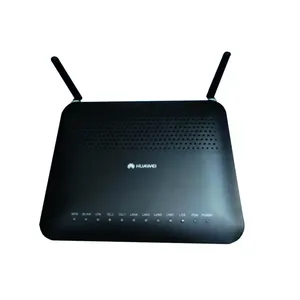 เราเตอร์ Echolife HW HG8245 ลดราคาพิเศษ ใหม่เอี่ยม XPON ONU ONT GPON Terminal 4GE+2Tel+USB+WiFi พอร์ตสีดำ WPA2 LAN - Product Image 2