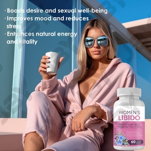 Cápsulas de Vitalidad y Estímulo de la Libido Femenina, Marca Privada JBY OEM, Suplemento Natural con Maca y Ashwagandha para Mejorar el Estado de Ánimo Femenino - Product Image 5