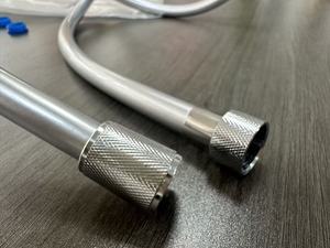 Tuyau de <span class=keywords><strong>douche</strong></span> <span class=keywords><strong>flexible</strong></span> extra <span class=keywords><strong>long</strong></span> anti-torsion en acier inoxydable compatible VR, anti-explosion pour appartement et hôtel - Product Image 3