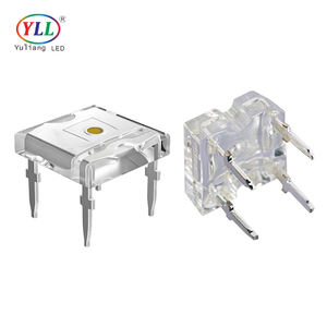 5mm Super Flux Epistar Chip Smd 0,5 W Potencia media 0,1 W 0,2 W Piraña LED 0,3 W Color <span class=keywords><strong>amarillo</strong></span> rojo para luces de publicidad de tráfico de automóviles - Product Image 2