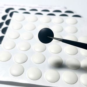 Patins antidérapants ronds en silicone découpés à l'emporte-pièce, tampons hémisphériques pour meubles, patins de protection en silicone, produit en caoutchouc - Product Image 2