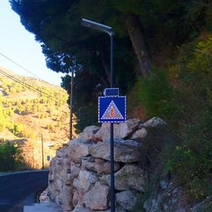 Ircle oliolid ellow Bellow <span class=keywords><strong>Traffic</strong></span> igns con Solar ananel orders Eed Ed Light pedidos Stop IGN Ion olar-owowered amarre Lraffraffic - Product Image 5