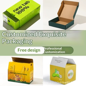 Cajas de Regalo de Cartón Corrugado Impresas Personalizadas con Asas para Productos Agrícolas y Especialidades Locales - Product Image 4