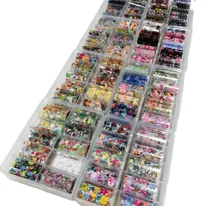 Venta al por mayor de transferencia de láminas de rollo de papel de Arte de uñas de pegatina polaco - Product Image 1