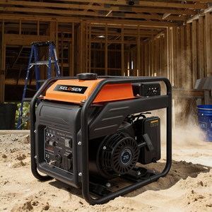 Generador de Gasolina de 4KW con Marco Abierto, Generador de Combustible Dual CNG/LPG de 3.5kW 110V 230V, Energía Portátil de Emergencia para el Hogar y el Sitio de Trabajo - Product Image 2