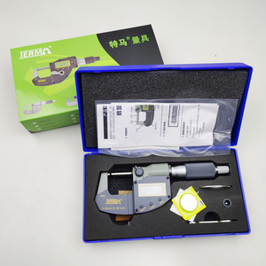 Tema Digital <b>Micrometer</b> 0-25mm 0.001mm Resolution Waterproof Dustproof Measurement Tool - Product Image 2